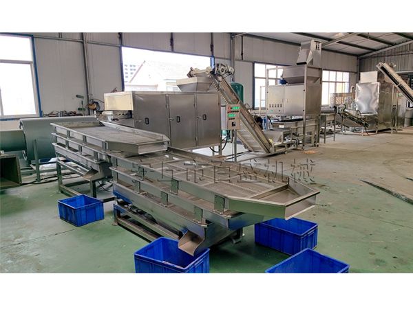 花生碎加工流水線